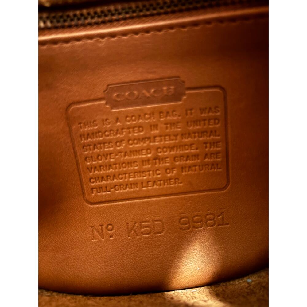 Beautifully Restored Coach Watson Crossbody – Mahogany - Picture 2 of 9